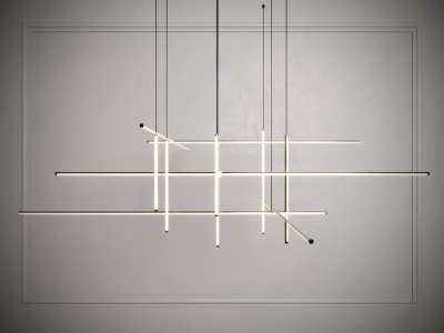 现代吊灯3D模型下载